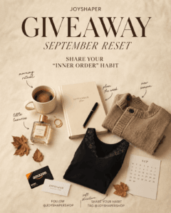 GIVEAWAY: SEPTEMBER RESET 🤎