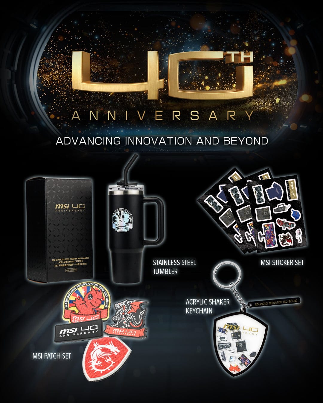 MSI Canada - 40th Anniversary Fan Pack