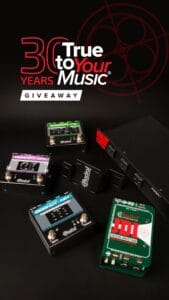 Radial Engineering #TrueToYourMusic30 Giveaway - Musician Edition