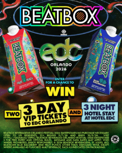 BEATBOX BEVERAGES® ORLANDO FESTIVAL 2026 SWEEPSTAKES