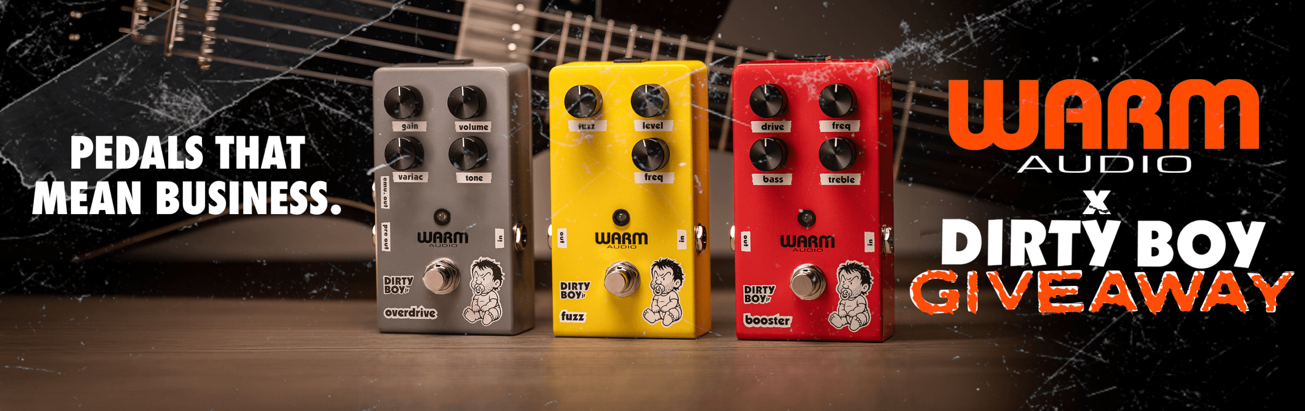 WIN The Warm Audio Dirty Boy Jr. Series!