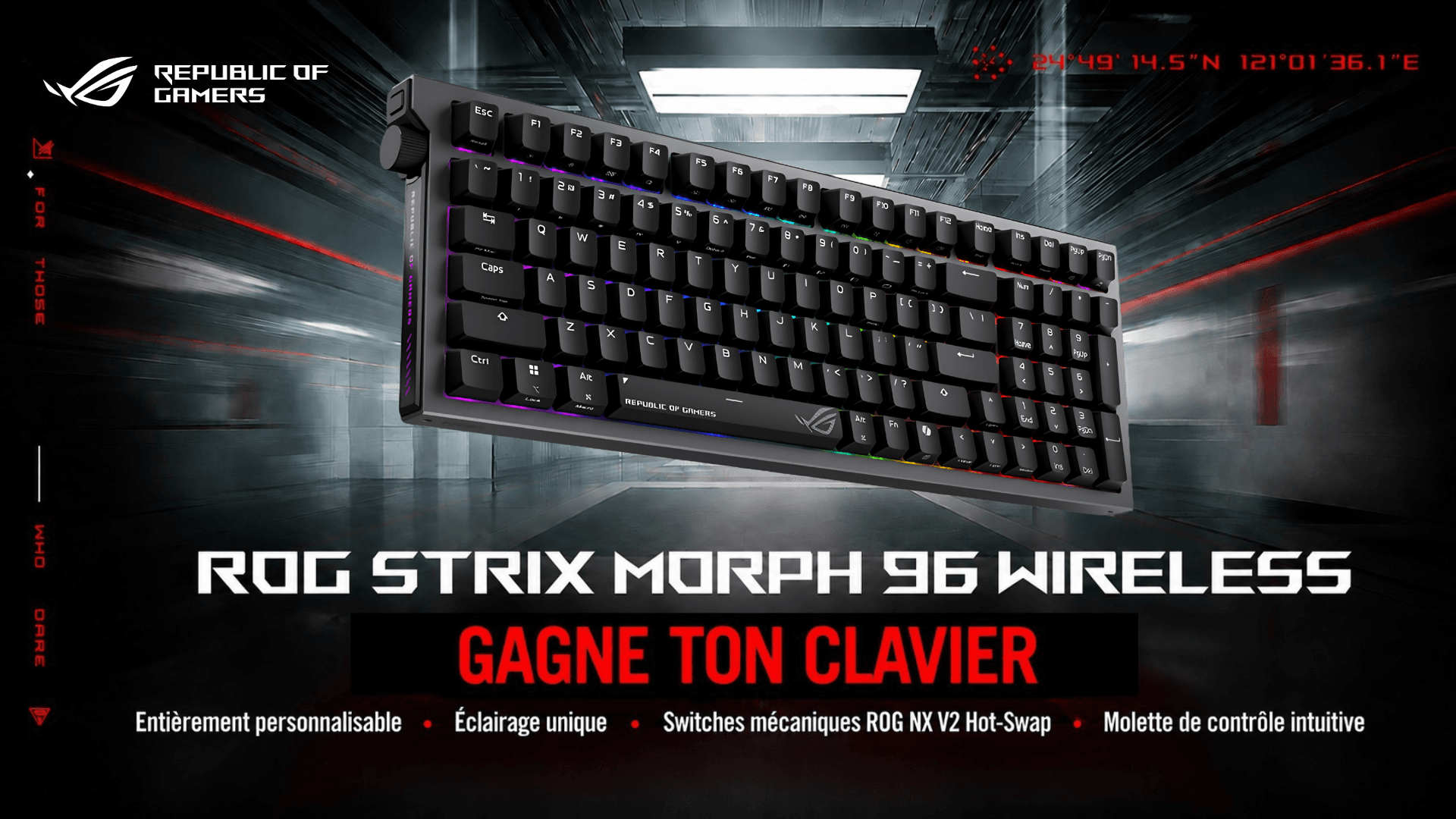 Concours ROG Strix Morph 96 Wireless