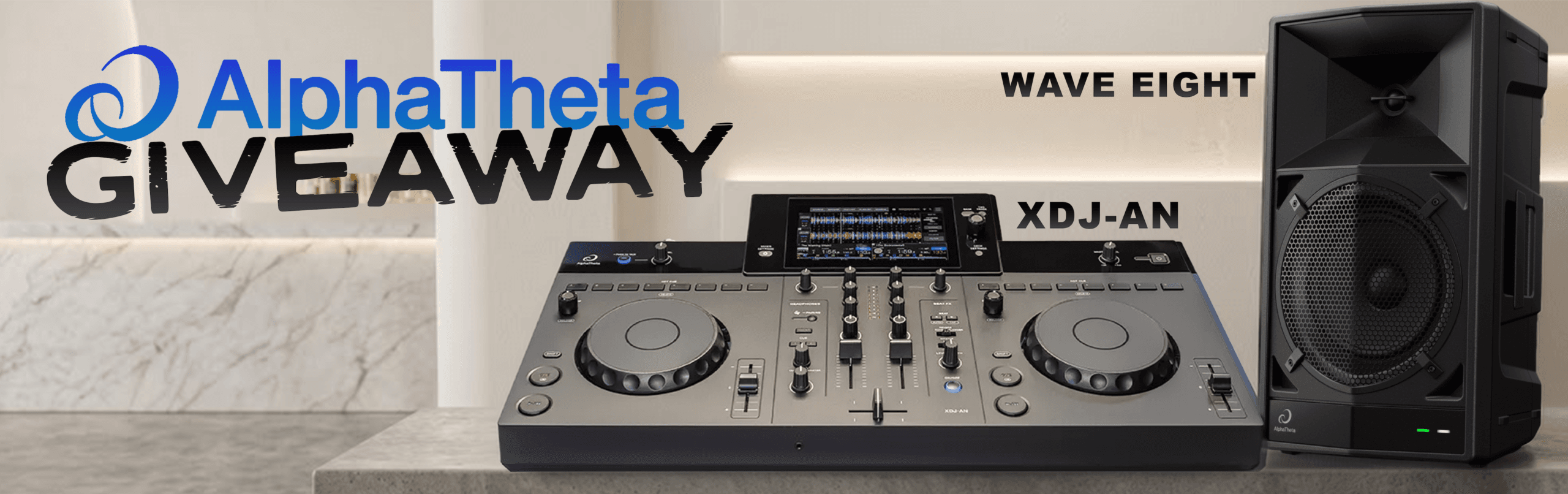 Win An AlphaTheta XDJ-AN And WAVE-EIGHT!
