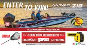 2026 MLF Bass Pro Shops Nitro Z19 Sweepstakes