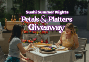 Sushi Summer Nights Giveaway: Petals & Platters Giveaway