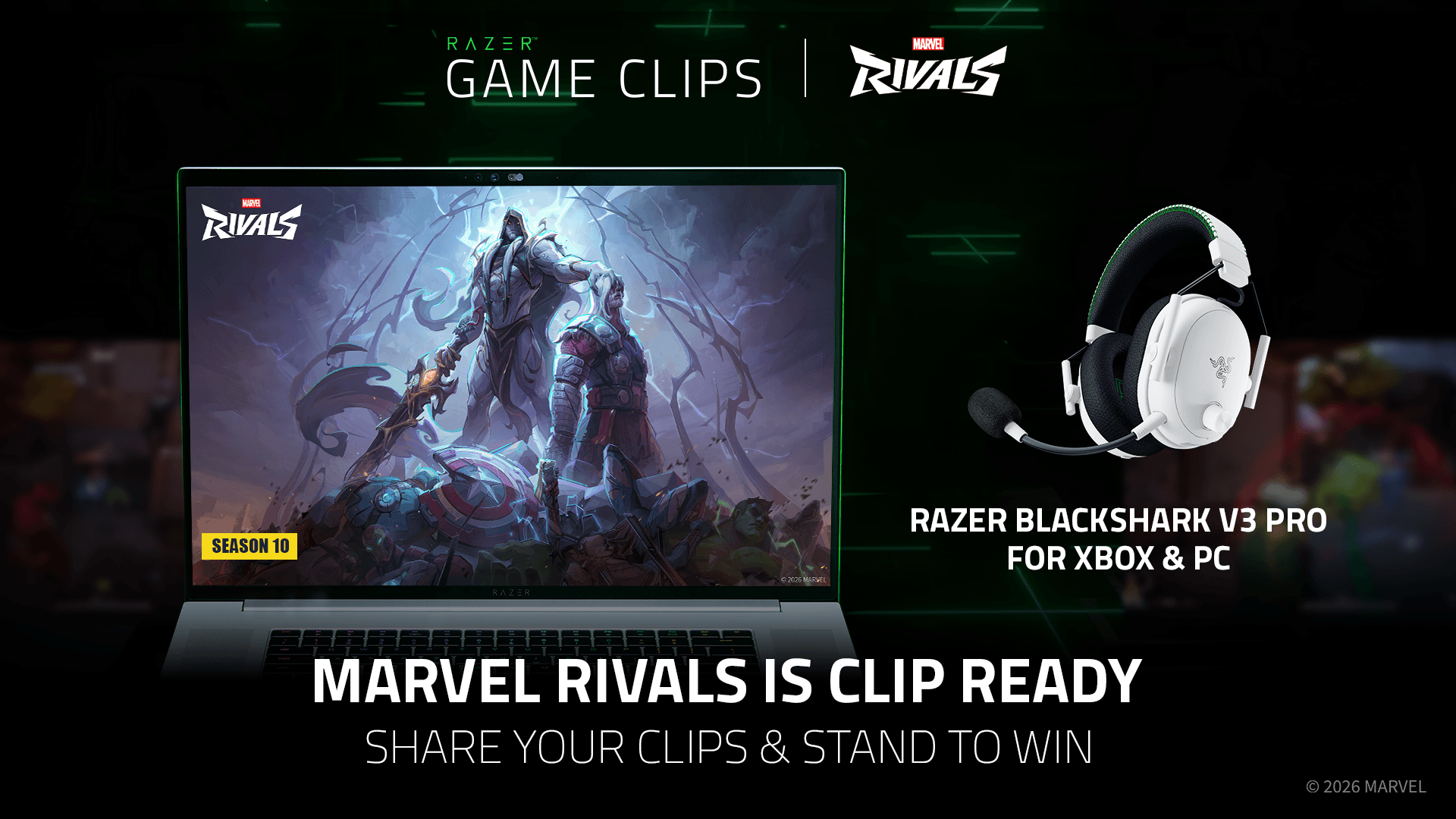 Razer Game Clips X Marvel Rivals Clip And Win Giveaway