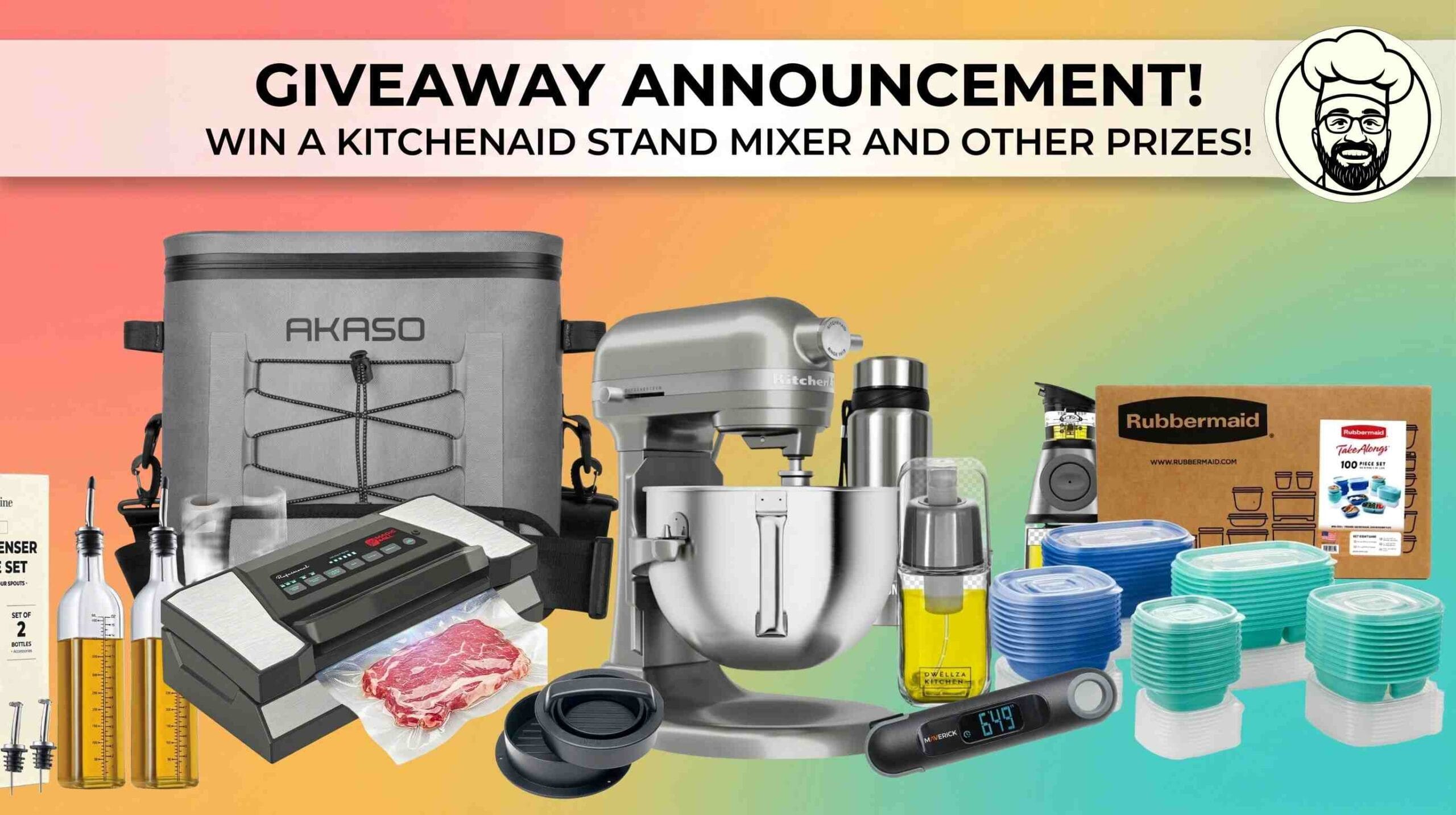 🎁 Win A KitchenAid Stand Mixer And Other Amazing Prizes! 🎉
