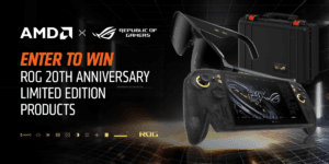 AMD X ROG 20th Anniversary Sweepstakes #1