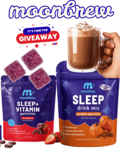 MoonBrew Strawberry Sleep + Vitamin Gummies & 1 Bag Pumpkin Spice Latte
