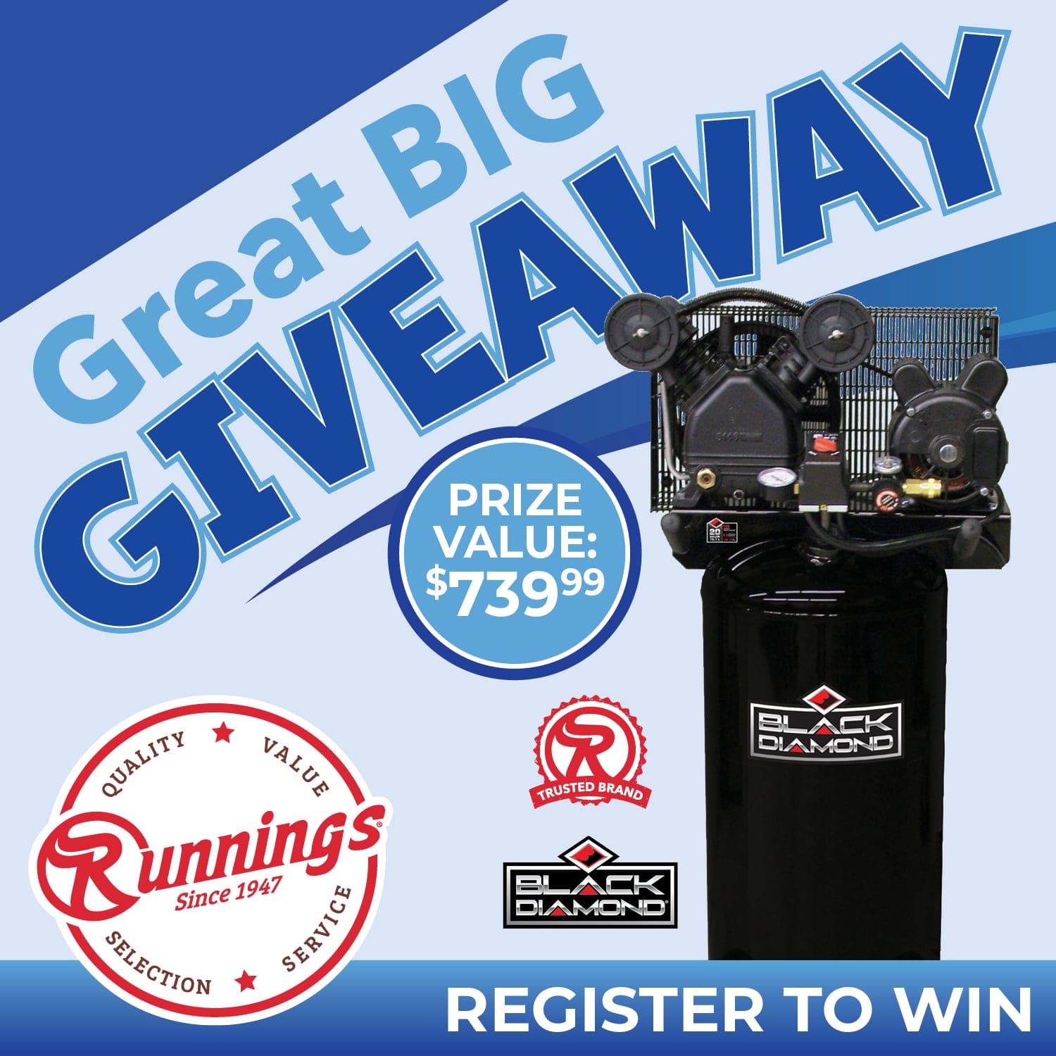 Runnings Great Big Giveaway