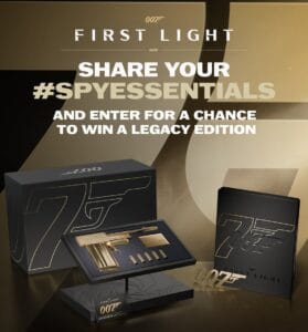007 First Light #SpyEssentials Giveaway
