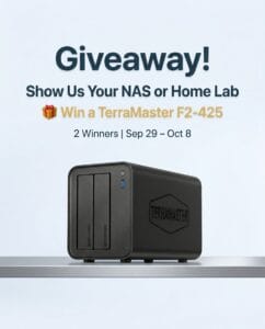 🎉 GIVEAWAY: Show Us Your NAS / Home Lab & Win A F2-425!