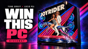 Yung Gravy Joyrider PC Giveaway