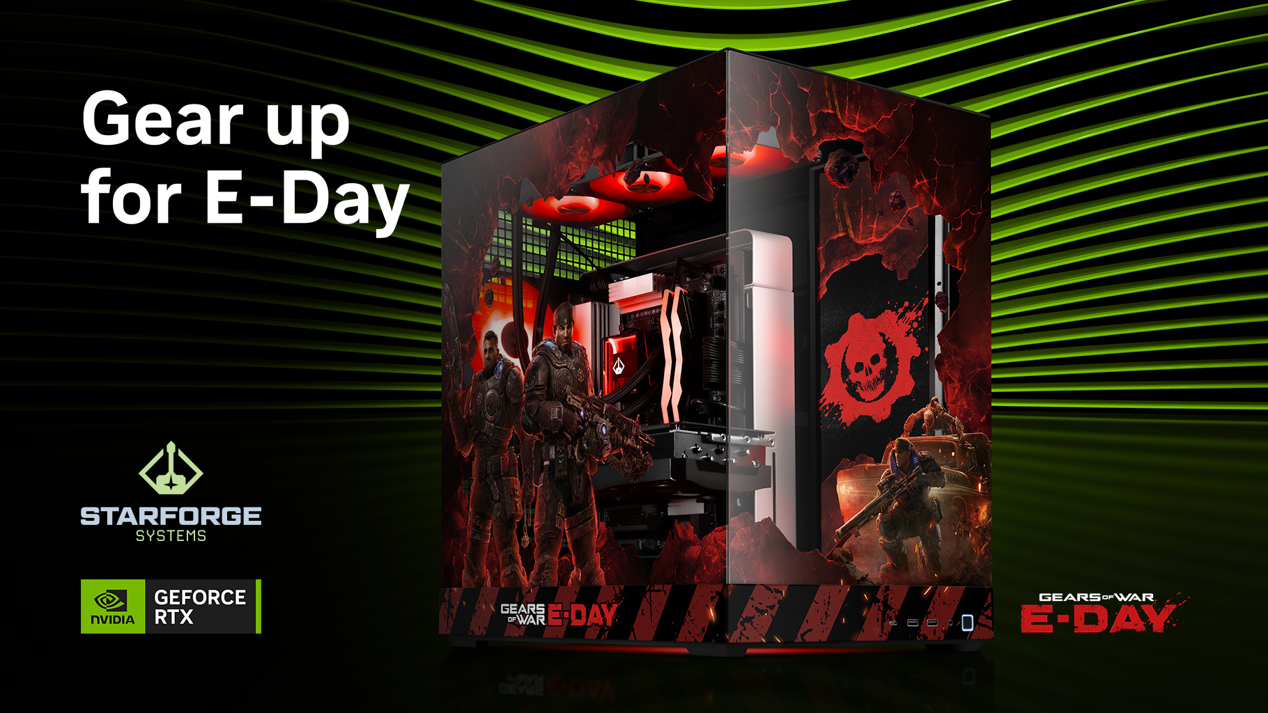 Starforge Systems X NVIDIA Gears Of War: E-Day PC Giveaway