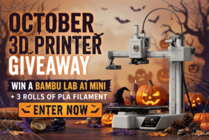 🎃 "Spooktacular 3D Printing Giveaway" | October Giveaway 👻🖨️