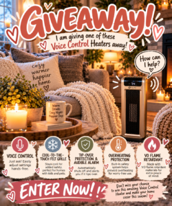 Win A Voice Pilot 1.0 Voice Control Heater!!!