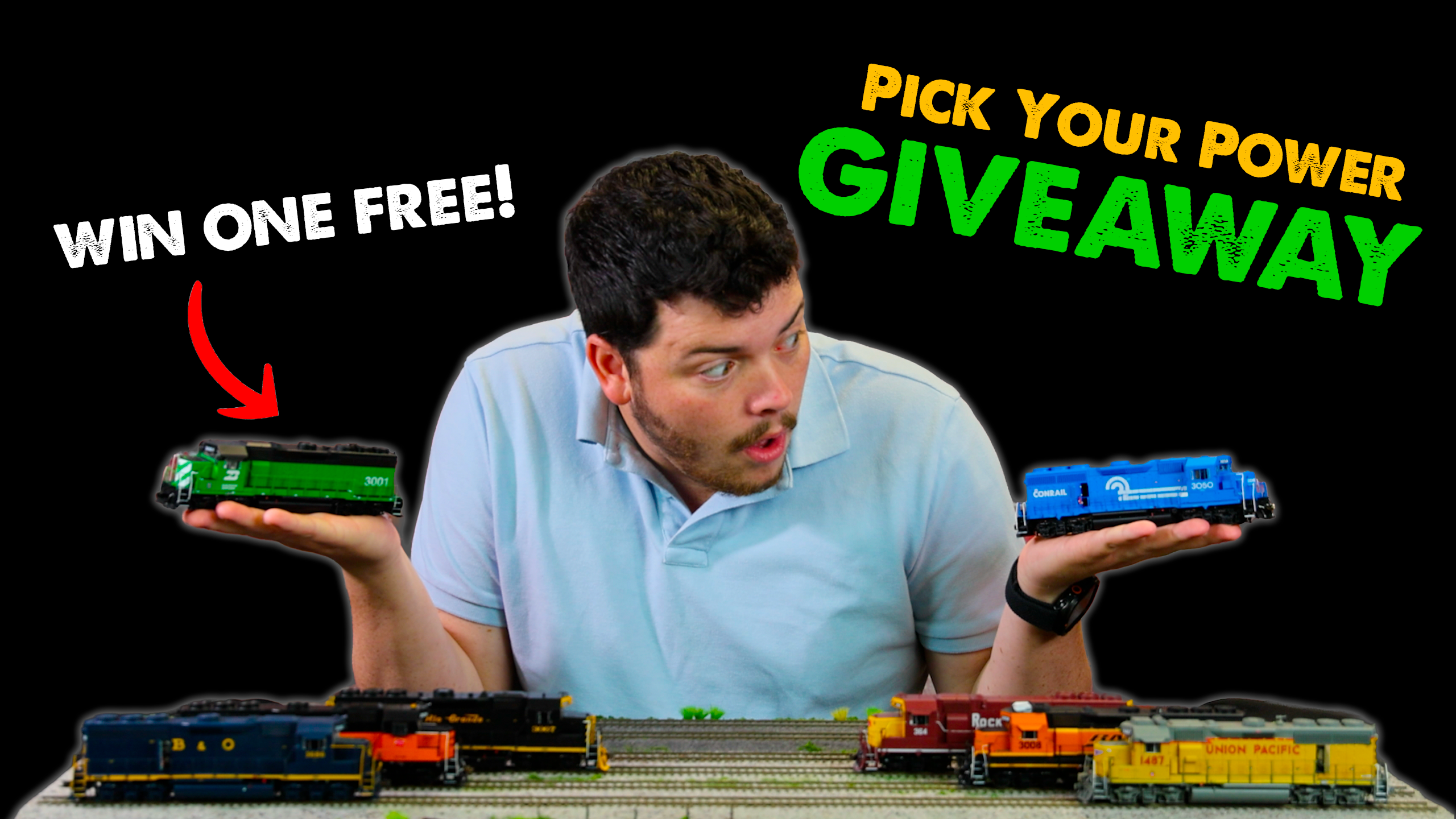 Pick Your Power Giveaway (HO Scale)