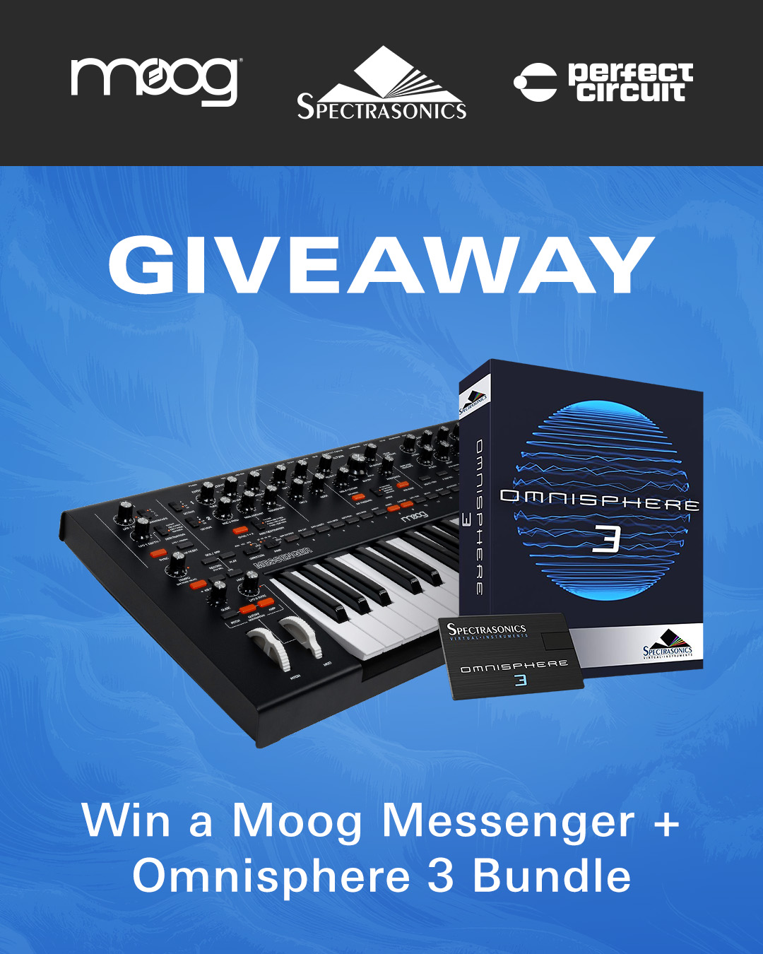 Moog Messenger + Spectrasonics Omnisphere 3 Giveaway