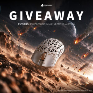 ATTACK SHARK Weekly Giveaway - Week 44 Of 2026