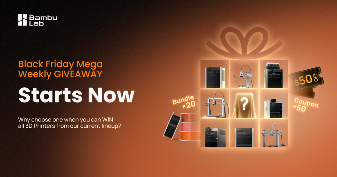 Black Friday Mega Weekly GIVEAWAY