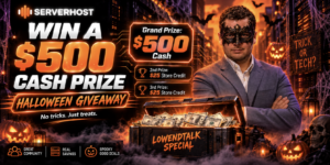 ServerHost's Halloween 2026 Giveaway!