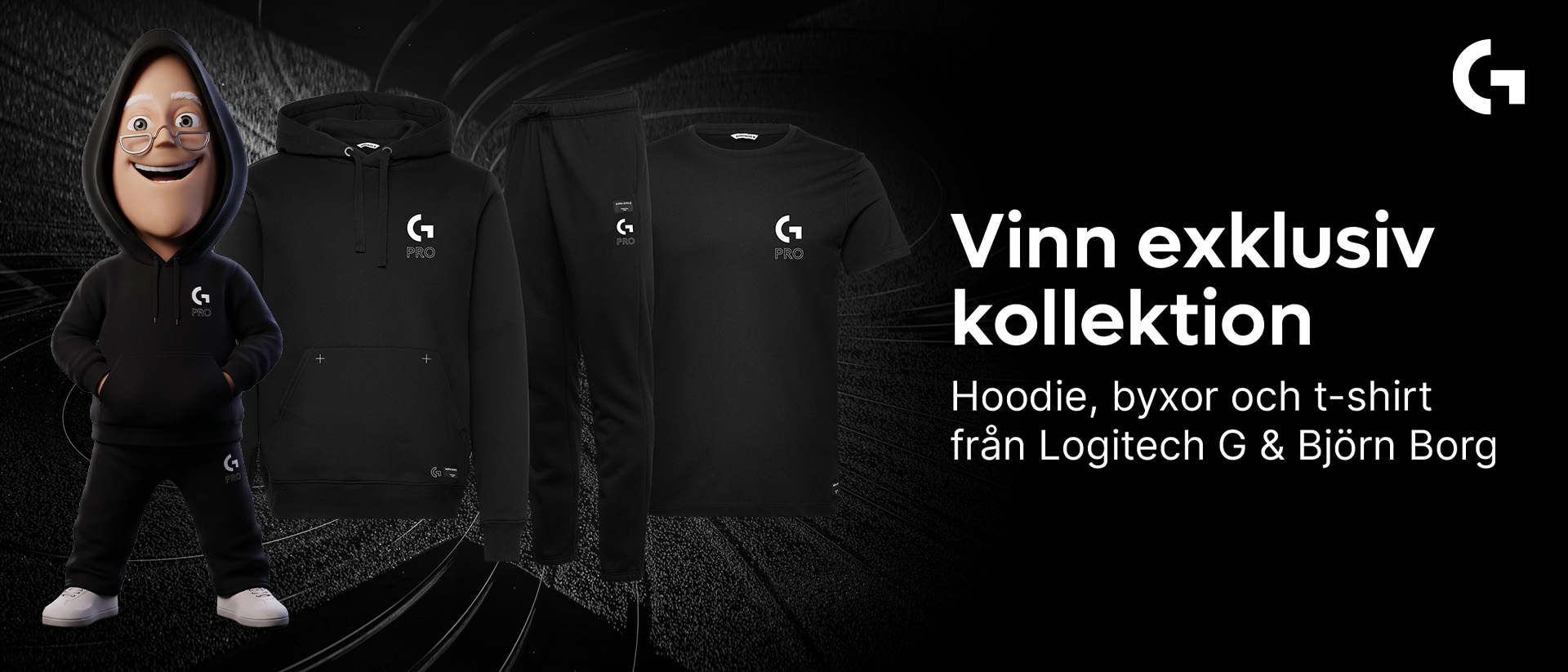 Vinn Logitech G PRO Collection-kit (Björn Borg)