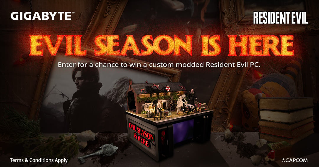 EVIL SEASON IS HERE Custom PC Giveaway