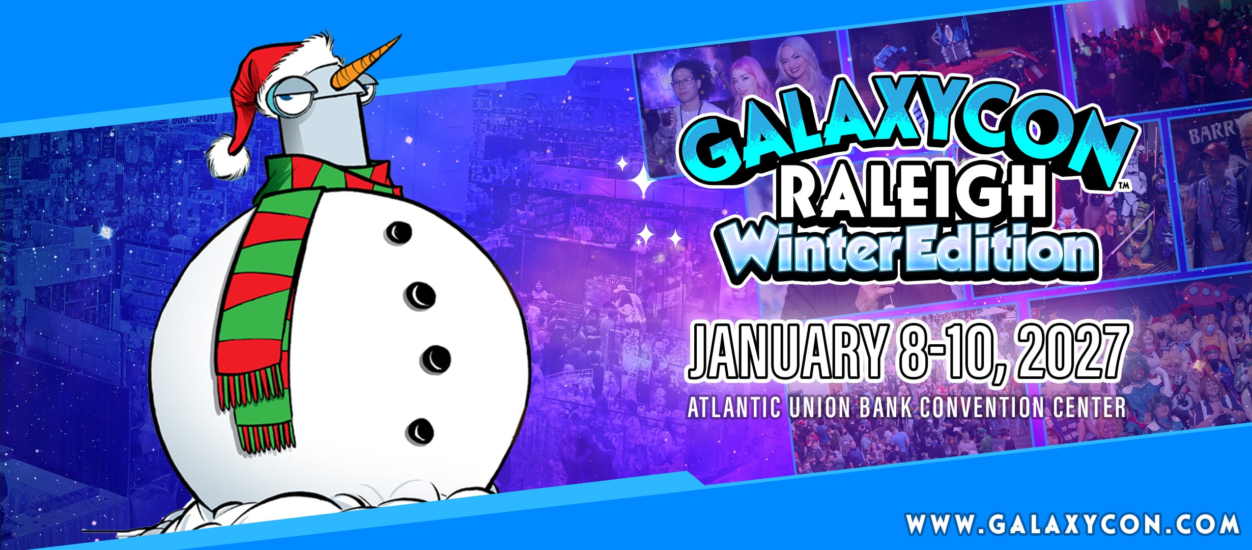 Enter to Win TWO VIP Tickets to GalaxyCon Winter Edition, January 8-10, 2027.