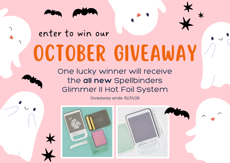Spellbinders Glimmer II Hot Foil System - October 2026